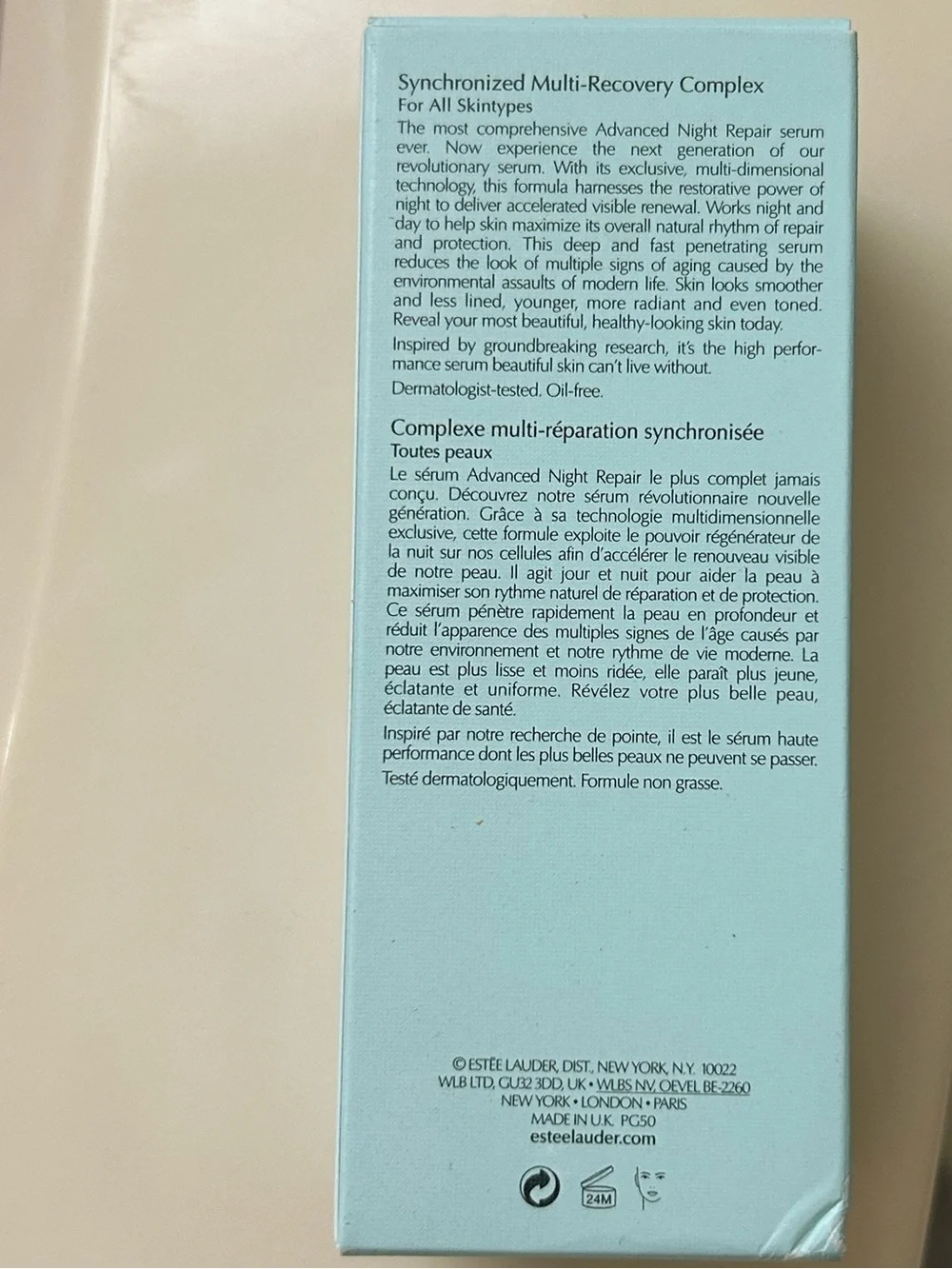 Estée Lauder Advanced night repair serum NEW